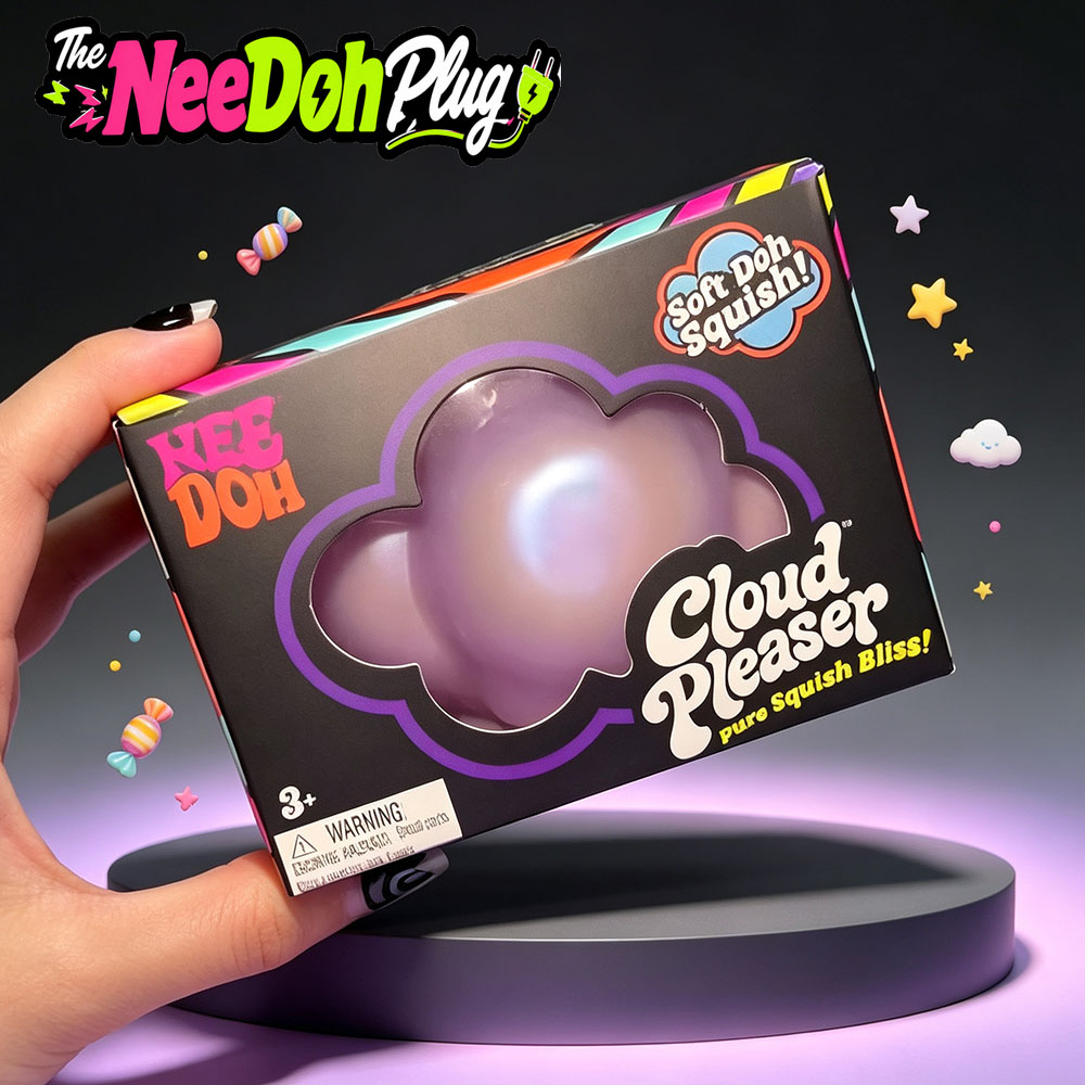 Needoh Cloud Pleaser Slow Risi - đánh giá và giá Fidget Cube Original