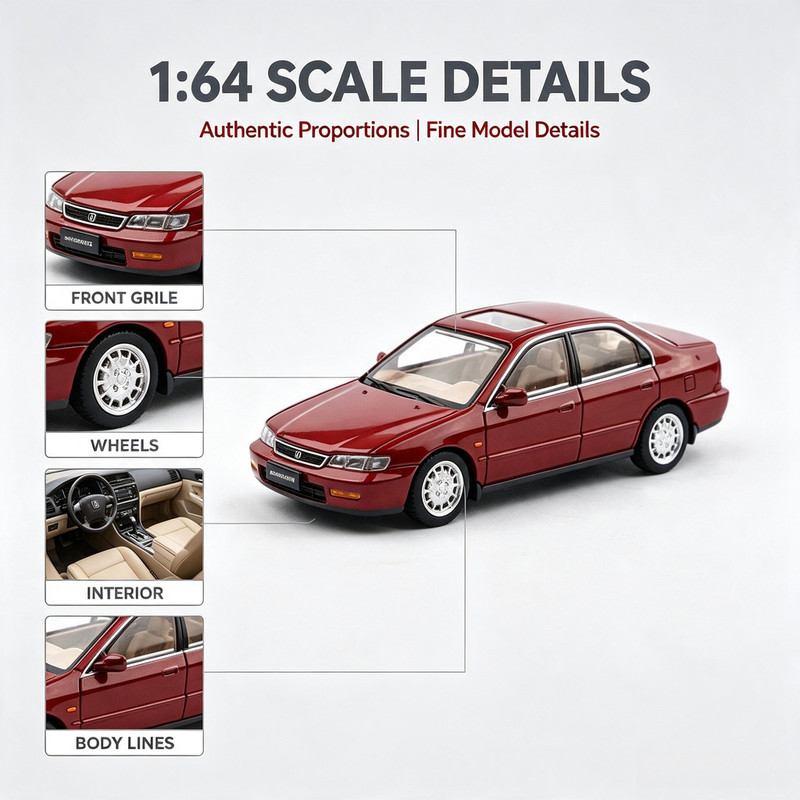 Xcartoys 1/64 Honda Accord Gen - đánh giá và giá Die Cast Car 1 64