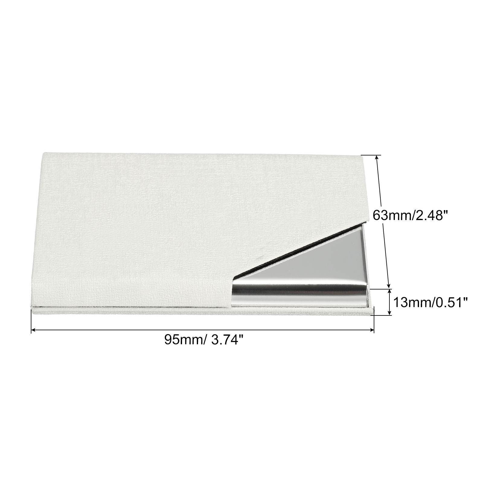 1/2Pcs Business Card Holder PU - đánh giá và giá Card Top Loader