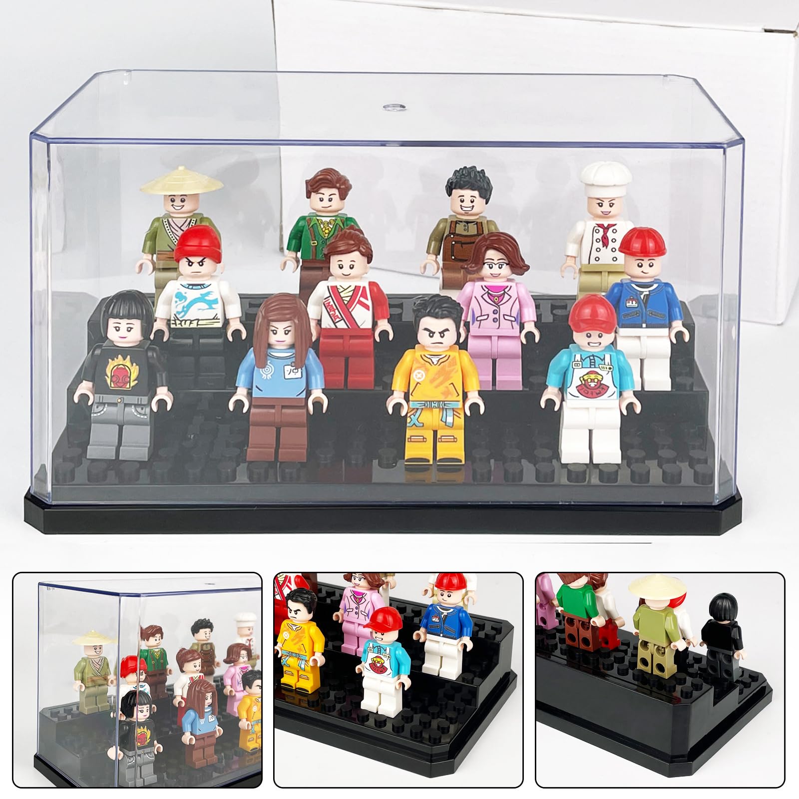 Acrylic Minifigures Display Ca - đánh giá và giá Lego Minifigure Holder