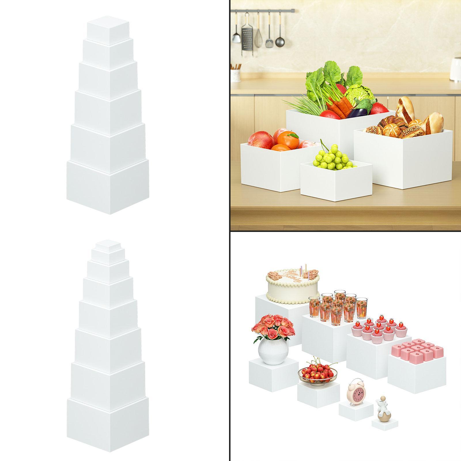Stackable Buffet Riser Set Hol - đánh giá và giá Display Risers Set