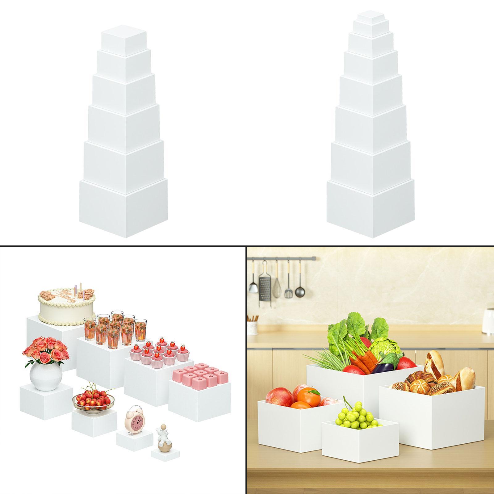 Stackable Buffet Riser Set Hol - đánh giá và giá Display Risers Set