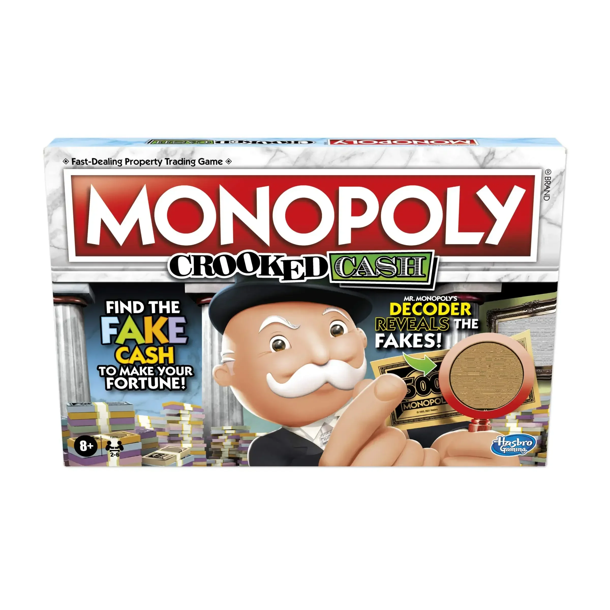 Hasbro Monopoly Crooked Cash B - đánh giá và giá Hasbro Game Monopoly