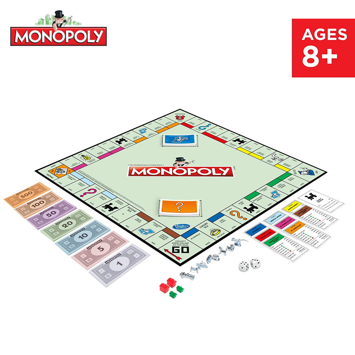 Hasbro Monopoly Classic Board  - đánh giá và giá Hasbro Game Monopoly