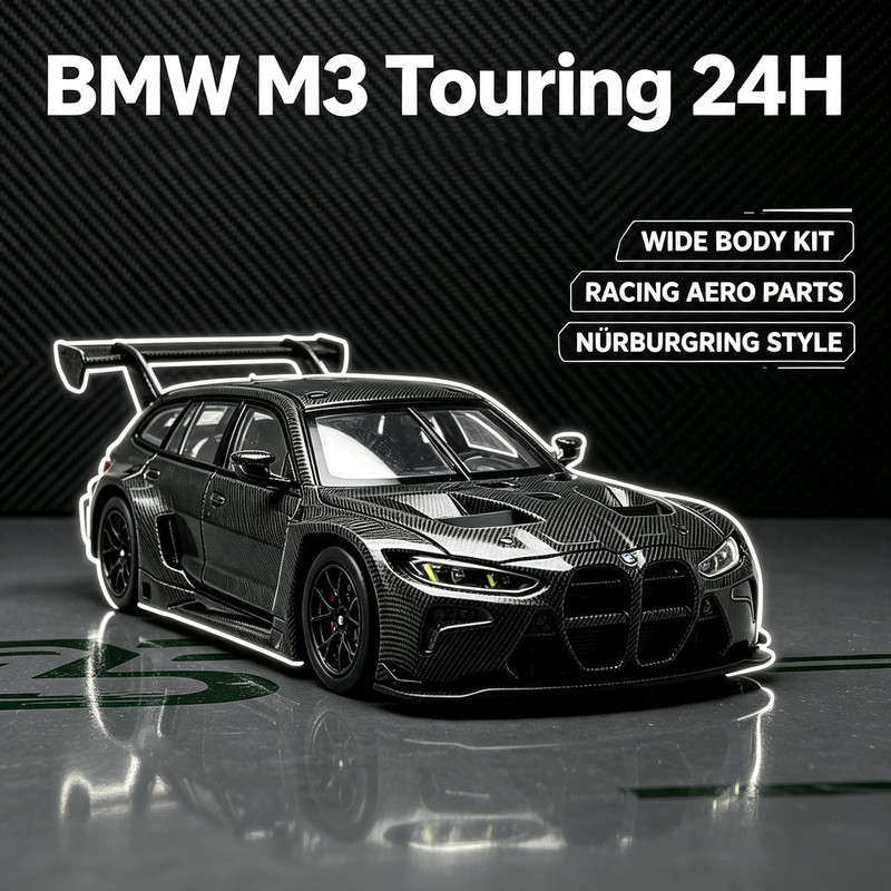 JiCar 1/64 BMW M3 touring 24H  - đánh giá và giá Die Cast Car 1 64